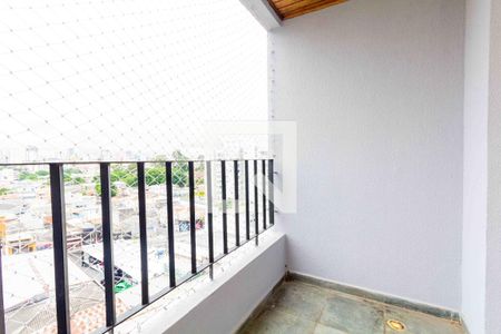 Varanda da Sala de apartamento para alugar com 3 quartos, 62m² em Chácara Santo Antônio (zona Leste), São Paulo