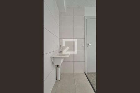 Lavanderia  de apartamento para alugar com 1 quarto, 34m² em Santa Maria, Santo André