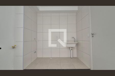 Lavanderia  de apartamento para alugar com 1 quarto, 34m² em Santa Maria, Santo André