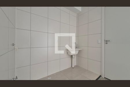 Lavanderia  de apartamento para alugar com 1 quarto, 34m² em Santa Maria, Santo André