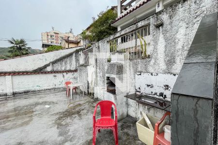 Varanda de casa à venda com 3 quartos, 400m² em Riachuelo, Rio de Janeiro