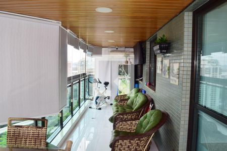 Varanda da Sala de apartamento à venda com 3 quartos, 143m² em Barra da Tijuca, Rio de Janeiro