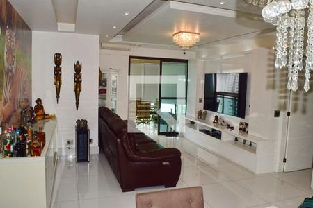 Sala de apartamento à venda com 3 quartos, 143m² em Barra da Tijuca, Rio de Janeiro