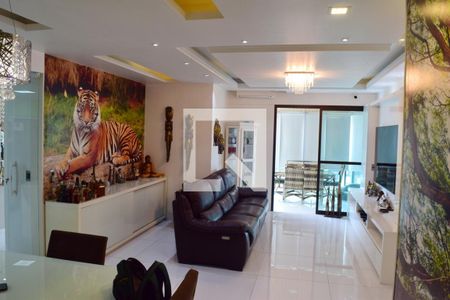 Sala de apartamento à venda com 3 quartos, 143m² em Barra da Tijuca, Rio de Janeiro