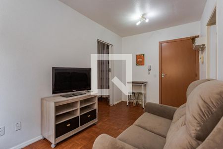 Sala de apartamento para alugar com 1 quarto, 44m² em Jardim do Salso, Porto Alegre