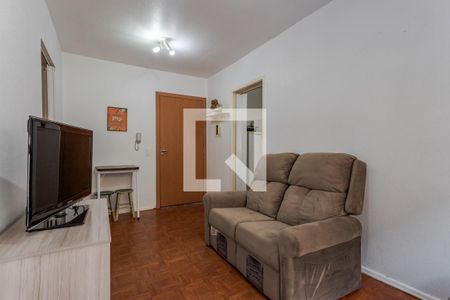 Sala de apartamento para alugar com 1 quarto, 44m² em Jardim do Salso, Porto Alegre