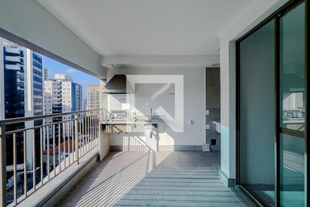 Varanda da Sala de apartamento à venda com 2 quartos, 78m² em Vila Mariana, São Paulo