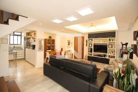 Sala de apartamento à venda com 3 quartos, 153m² em São Pedro, Belo Horizonte