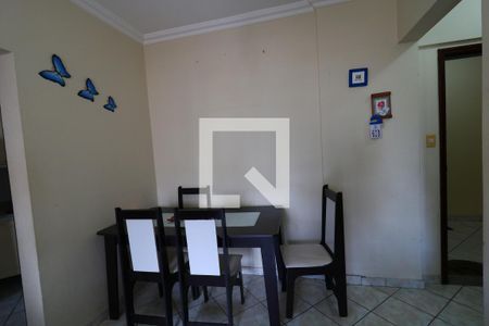 Sala de Jantar de apartamento para alugar com 1 quarto, 54m² em Guilhermina, Praia Grande