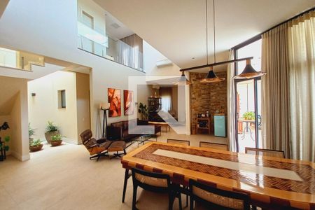 Sala de Jantar de casa de condomínio para alugar com 4 quartos, 420m² em Swiss Park, Campinas