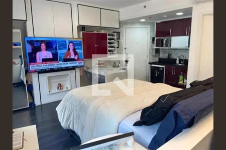 Foto 04 de apartamento à venda com 1 quarto, 40m² em Indianópolis, São Paulo