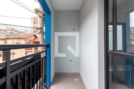 Varanda da Sala de apartamento à venda com 2 quartos, 56m² em Vila Dom Pedro Ii, São Paulo