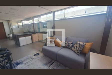 Sala de apartamento à venda com 3 quartos, 101m² em Castelo, Belo Horizonte