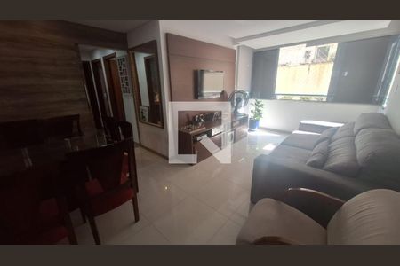 Sala de apartamento à venda com 3 quartos, 101m² em Castelo, Belo Horizonte