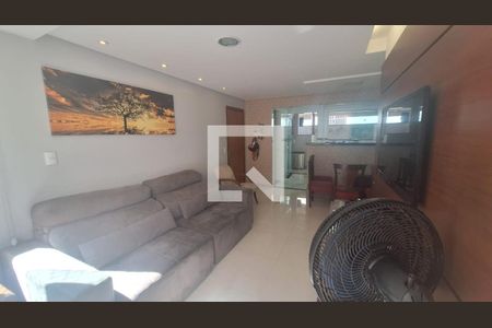 Sala de apartamento à venda com 3 quartos, 101m² em Castelo, Belo Horizonte