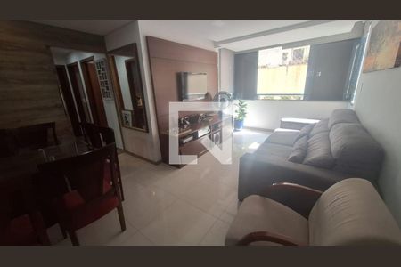 Sala de apartamento à venda com 3 quartos, 101m² em Castelo, Belo Horizonte