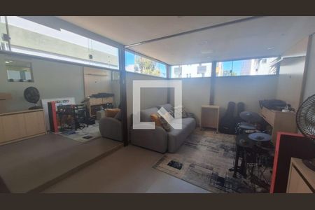 Sala de apartamento à venda com 3 quartos, 101m² em Castelo, Belo Horizonte