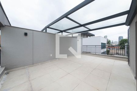 Terraço de kitnet/studio à venda com 1 quarto, 60m² em Brooklin Novo, São Paulo