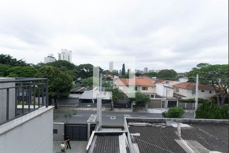 Terraço - Vista de kitnet/studio à venda com 1 quarto, 60m² em Brooklin Novo, São Paulo