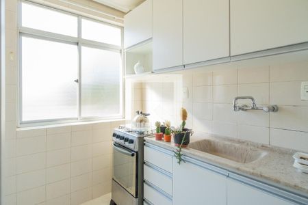 Cozinha e Área de Serviço de apartamento à venda com 1 quarto, 37m² em Menino Deus, Porto Alegre