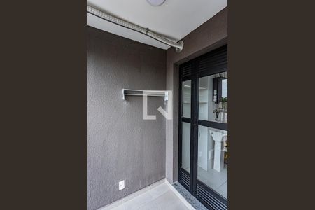 Varanda da Sala/Cozinha de apartamento à venda com 2 quartos, 41m² em Vila Marina, São Paulo