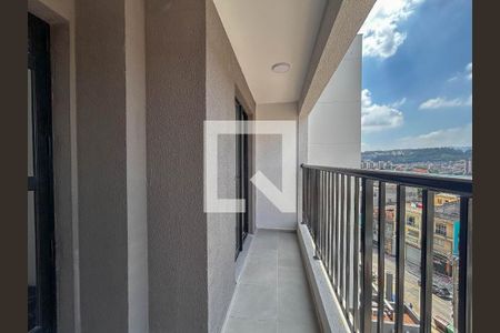 Varanda da Sala de apartamento para alugar com 2 quartos, 41m² em Vila Marina, São Paulo