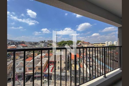 Varanda da Sala de apartamento para alugar com 2 quartos, 41m² em Vila Marina, São Paulo