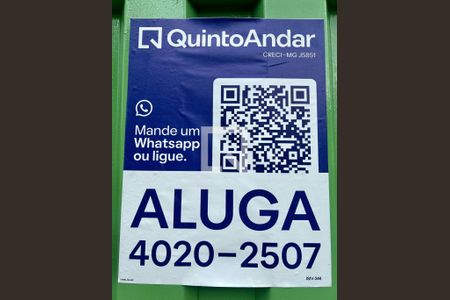 Plaquinha instalada de casa para alugar com 2 quartos, 80m² em Lagoa, Belo Horizonte