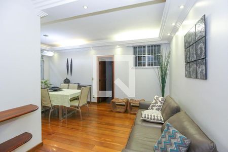 Sala de apartamento à venda com 3 quartos, 100m² em Coracao de Jesus, Belo Horizonte