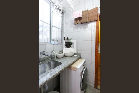 Área de Serviço de apartamento à venda com 3 quartos, 100m² em Coracao de Jesus, Belo Horizonte