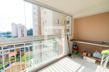 Sacada de apartamento à venda com 3 quartos, 92m² em Vila Campestre, São Paulo
