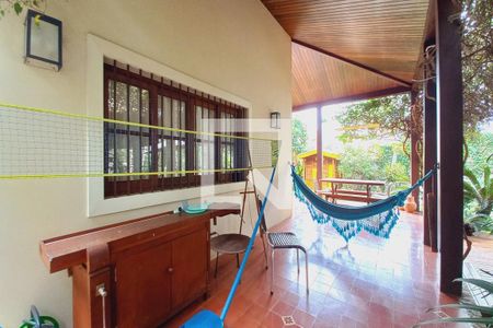 Varanda da Sala de casa de condomínio à venda com 4 quartos, 363m² em Jardim das Palmeiras, Campinas