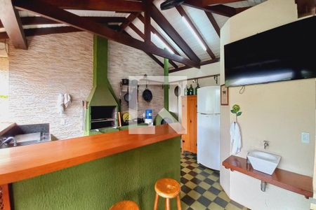 Área comum - Churrasqueira de casa de condomínio à venda com 4 quartos, 363m² em Jardim das Palmeiras, Campinas