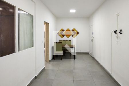 Sala de apartamento para alugar com 1 quarto, 52m² em Canto do Forte, Praia Grande