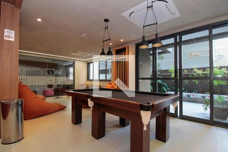  Área comum Sala de Jogos de kitnet/studio para alugar com 1 quarto, 21m² em Jardim Paulista, São Paulo