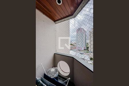 Varanda da Sala de apartamento à venda com 3 quartos, 78m² em Vila Bertioga, São Paulo