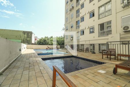 Área comum - Piscina de apartamento à venda com 2 quartos, 50m² em Jardim Itu, Porto Alegre