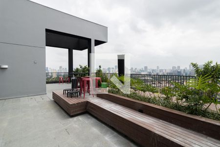 Área comum - Rooftop de kitnet/studio para alugar com 1 quarto, 25m² em Vila Olímpia, São Paulo