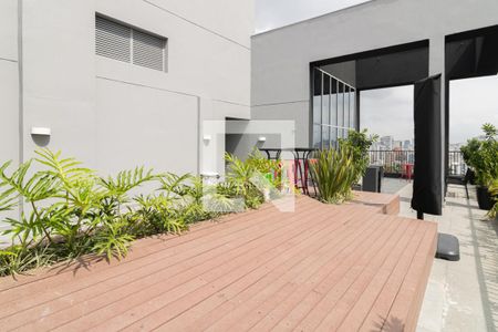 Área comum - Rooftop de kitnet/studio para alugar com 1 quarto, 25m² em Vila Olímpia, São Paulo