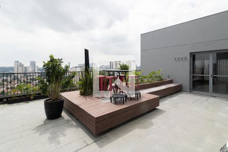 Área comum - Rooftop de kitnet/studio para alugar com 1 quarto, 25m² em Vila Olímpia, São Paulo