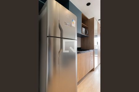Cozinha de kitnet/studio para alugar com 1 quarto, 25m² em Vila Olímpia, São Paulo