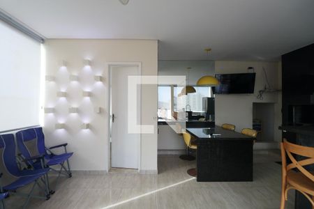 Varanda gourmet de apartamento para alugar com 3 quartos, 234m² em Balneario Cidade Atlantica, Guarujá