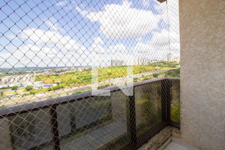 Varanda da Sala de apartamento para alugar com 2 quartos, 54m² em Jardim Santa Fe, Sorocaba