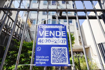 Fachada + Placa de apartamento à venda com 3 quartos, 97m² em Tijuca, Rio de Janeiro
