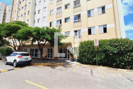 Fachada do bloco de apartamento à venda com 2 quartos, 49m² em Ponte Pequena, Valinhos