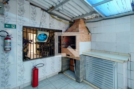 Área comum - Churrasqueira de apartamento para alugar com 1 quarto, 55m² em Solemar, Praia Grande