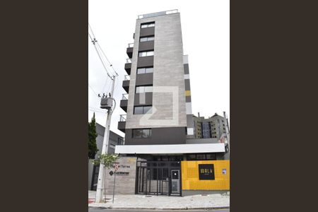 Fachada do Prédio de apartamento para alugar com 1 quarto, 25m² em Batel, Curitiba