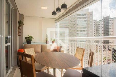 Varanda gourmet de apartamento para alugar com 2 quartos, 68m² em Chácara Inglesa, São Paulo