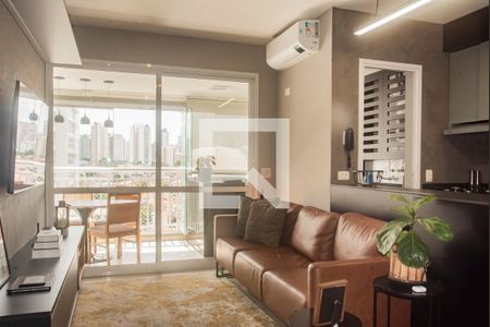 Sala de apartamento para alugar com 2 quartos, 68m² em Chácara Inglesa, São Paulo