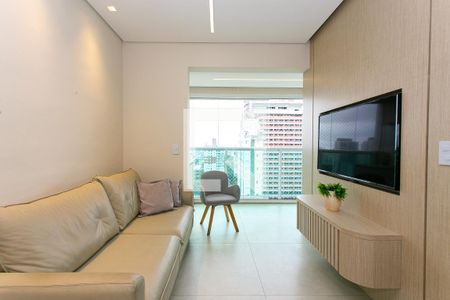 Sala de apartamento à venda com 1 quarto, 45m² em Vila Gomes Cardim, São Paulo